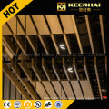 Wood Grain Metal Square Profile Suspended Baffle Ceiling (KH-MC-U2)